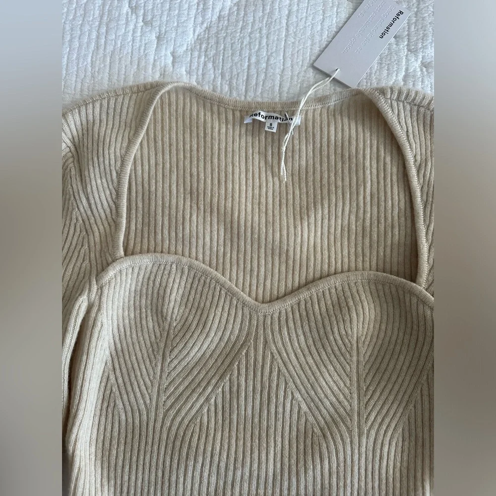 Reformation Glenna Cashmere Sweater - Picture 8 of 10